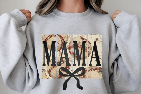 Baseball Mama Coquette Bow PNG: A Designer's Guide