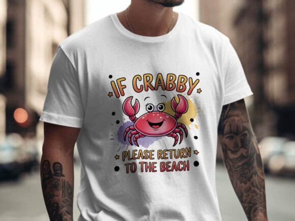 Crabby Return to the Beach: Your Go-To Summer PNG