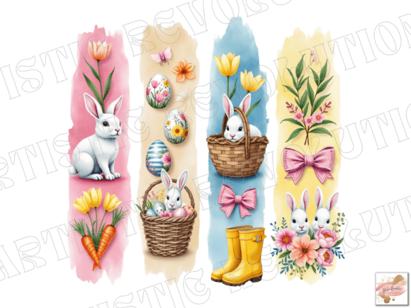 Easter Brushstroke PNG Retro Easter Png: A Designer's Guide