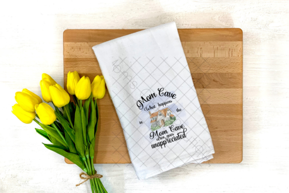 Mom Cave Unappreciated: Crafting a Bold Sublimation PNG Identity