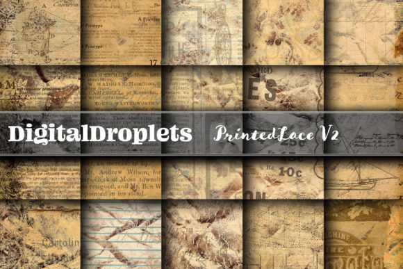 Printed Lace Vol. 2: Vintage Paper Collection for Crafters