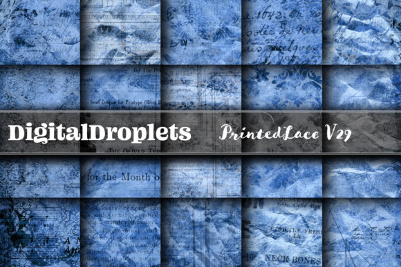 Printed Lace Vol. 29: Vintage Paper Textures for Your Projects