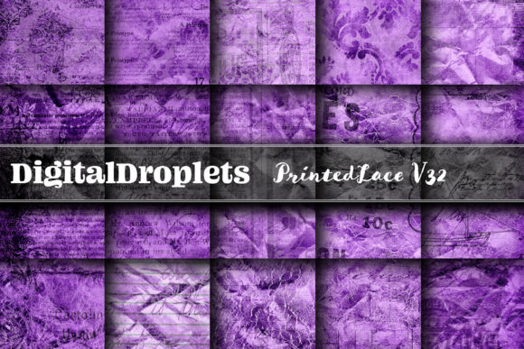 Printed Lace Vol. 32: Vintage Textures for Modern Projects
