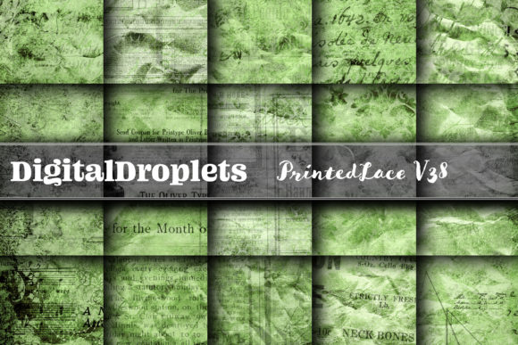 Printed Lace Vol. 38 | Collection: Vintage Texture for Modern Design