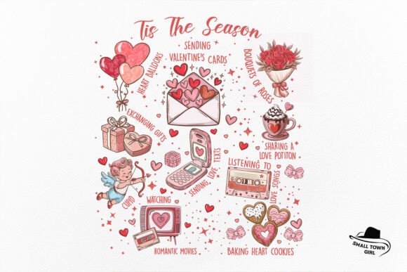 Tis the Season Love Retro Valentine Png: A Designer's Guide