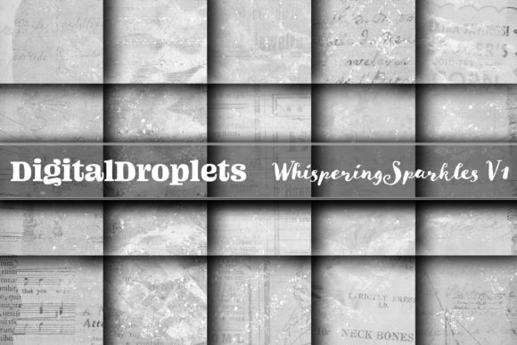 Whispering Sparkles Vol. 1: Vintage Paper Textures for Your Projects