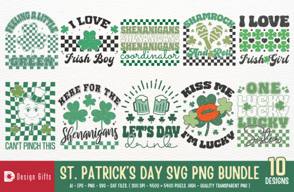 Your Ultimate St. Patrick’s Day SVG PNG Bundle for Creative Projects